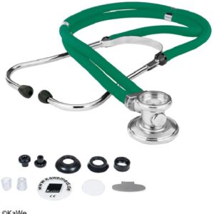 ESTETOSCOPIO KAWE RAPPORT D/CABEZA+ACCESORIOS VERDE